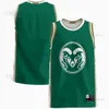 NCAA Custom S-6XL Colorado State Rams College Basketball 4 Isaiah Stevens Jerseys 10 Nique Clifford 1 Joel Scott 12 Patrick Cartier 3 Josiah Strong Jalen Lake Palmer