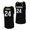 NCAA Custom S-6XL Colorado Buffaloes College 농구 2 KJ Simpson Jerseys 44 Eddie Lampkin Jr. 23 Tristan Da Silva 10 Cody Williams 1 J'vonne Hadley 3 Hammond III