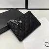 myntväska designer plånbok kvinnlig mode kaviar läder lady koppling plånböcker snap interiör blixtlåsficka kvinnor lyxiga plånböcker