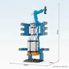 Blöcke Technische Saturn V Space Rocket Launch Center Modell Bausteine DIY Montieren Ziegel Bildung Spielzeug Geburtstag Geschenk Für Jungen Kind