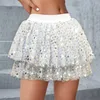 Skirts Women's Fashionable Mesh Style Skirt Costume Party Tulle Dance Tutu School Performance Short Dress Clothes For Women