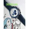 Luxe Watchmen Speedmaster horloge Omegawatch Rocket Working P8JM Superclone 5A Uitstekende kwaliteit Mechanische Uhr Alle wijzerplaatwerk Uhr Silver Snoopys Award 50e Montre