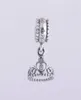5 pcslot Princess tiara charms pendant authentic 925 sterling silver fits for diy style bracelet 791117CZ H94774578