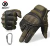 Tactical Full Finger Gloves Touch Screen Combat Paintball Shooting Soldier Hard Knuckle Armor Bicycle Gloves9037745