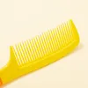 فرش الشعر الأسرة المحمولة تصفيف الشعر تمشيط مكافحة الساكنة طويلة الشعر التدليك combina color plastic comb 21cm