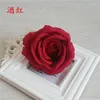 Flores decorativas 20pcs 9cm artificial rosa flor cabeças seda festa decoração buquê de parede de casamento rosas brancas