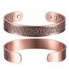 Braccialetti di rame puro per le donne Uomini Bracciale magnetico di energia S Braccialetti di grandi dimensioni Braccialetti di assistenza sanitaria2592166 Consegna di goccia Dhnwz