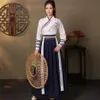 Chinese Dress Ancient Hanfu Kimono Black White Red hanfu Dresses Embroidery Martial Arts Chinese Style Dance Cosplay Costumes 240130