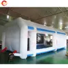 8x4x3mh (26x13.2x10ft) 송풍기 컬러 맞춤형 거대한 풍선 스프레이 부스 자동차 OEM 페인트 부스 텐트 판매 필터 시스템 판매
