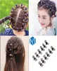 M MISMISM高品質12pcssetガールズミニクローラインストーンフラワークリップかわいいdiyカラフルなクリスタルヘアアクセサリー1877217