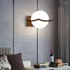 Wandlamp Amerikaans creatief modern glas schansverlichting armaturen balkon slaapkamer nachtkastje gangpad trap huisverlichting