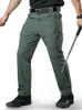 Pantalons pour hommes hommes printemps et automne résistant à l'usure multi-poches tactique hommes sport décontracté vêtements de travail pantalon de chasse en plein air