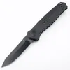 1st Ny BM 8551BK Auto Tactical Knife S35VN Black Titanium Coating Blade CNC GRN Handle Outdoor Camping Handing EDC Pocket Knives With Retail Box