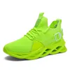 Grüne Mesh-Turnschuhe für Herren, atmungsaktiv, zum Laufen, Sportschuhe, leicht, weich, sportlich, für Herren, Unisex, Fitnessstudio, Herrengröße 240126