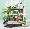 Blocchi Architettura Street View House Building Blocks Mini City Store fai da te giocattoli modello per regali di Natale