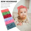 Bandanas 6 Pcs Hair Bands Baby Headband Infant Headbands Accessories For Girls Toddler Bow Tie Elastic
