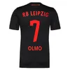 4xl 23/24 RBL Leipziges on Fire Soccer Jerseys fans Player Version Openda Sesko Xavi Poulsen Olmo Raum Baumgartner Men Kids Kits Sock Set Sock Football Shirt