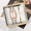 WWOOR montre pour femme élégante originale diamant dames robe montres de luxe en acier inoxydable étanche Date Quartz montre-bracelet Reloj 240131