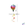 Autres événements Fournitures de fête Air Balloon Windsock Décoratif Extérieur Jardin Jardin DIY Couleur Wind Spinners Jn09 Drop Livraison Homefavor Dhwhi