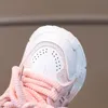 Novo 2024 tamanho 21-30 bebê criança sapatos para meninos meninas malha respirável crianças tênis casuais antiderrapante crianças sapatos esportivos