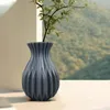 Vases Modern Vase Elegant Flower For Home Decoration Fine Workmanship Pot Plastic Room Ornament Wedding