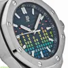 Swiss Wristwatch Audemar Pigue Mechanical Watches Royal Oak Offshore 'Music Edition' Titanium Men's Luxury Automatic Watch 15600ti.OO.A343CA.01 FN Y0DU