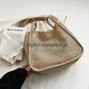 Shoulder Bags 2022 New Women Straw Shoulder Bags Fashion Women Handbags Set Women Handmade Holiday Beach Bags 5 Colors Drop ShippingH24219