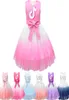 Tik Tok Toddler Ins Girls Seveless Dress Tiktok Pleated Sweatshirt Princess Dress Up 28 T3674371