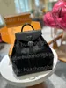 Yeni 10a Luxurys Tasarımcı Sırt Çantası Erkek Kadın Montsouris Sırt Çantaları Orijinal Deri Okul Çantası Sırt Çantası Stil Çanta Cüzdanları Lady Seyahat Çantası Sport Açık Paketler Çanta