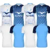 2023 MONTPELLIER Rugby Jerseys HOME / AWAY - MAILLOT DE RUGBY HOMMES Montpellier Bleu Blanc 21 Taille S-5XL Imprimer Chemises de Rugby de Qualité Supérieure pour Hommes