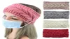 Gezichtsmasker Hoofdband Met Knop Winter Warme Gebreide Haarband Oorbeschermende Vrouwen Gym Sport Yoga Haaraccessoires DDA5639529952