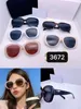 Occhiali da sole firmati Fashion Luxury per occhiali da donna da uomo stessi occhiali da sole pilota di Lisa Triomphe beach street photo piccoli sunnies metallo full frame con box3672