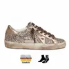 Gold Gans Schuhe Sneaker Damenschuhe Leopardenblau Glitzer Schwarz weiß Glitzer Silber Pink Dirty Outdoor 3025 6296 8803