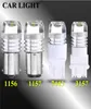 10x 7443 3157 1157 BA15D Bilar Bulbs Broms Light White LED 1156 Turn Signal Lamp bak 5630SMD7527813