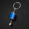 Keychains Car Speed Gearbox Keychain 6 Manual Transmission Creative Metal Key Ring Jewelry Pendant Gift 6-speed