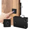 Smart Lock Bluetooth APP Drawer Cabinet Fingerprint Digital File Letter Keyless Biometric Furniture Electronic Wooden