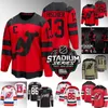 NJ 2024 Devils Stadium Series Jersey Nico Hischier Luke Hughes Jack Hughes Timo Meier Jesper Bratt Tyler Toffoli Ondrej Palat Tomas Tatar Dawson Mercer Haula