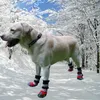 개 신발 중간 및 leggesized 리트리버 Big Wearresistant Snow Boots 애완 동물 용품 240123