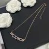 Pendant Necklaces Pendant Necklaces Pink Heart Pendant NecklaceDesigner Jewelry Stamp For Women Jewelry Gold Fashion Style Necklaces Popular Classic Brand Selec