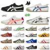 Designer OG Casual Shoes Onitsukass Tiger Mexico 66 Trener sportowy Męskie damskie sportowe trampki na zewnątrz Białe czarne srebrne luksusowe butów mokasyny platform