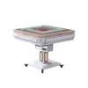 Decorative Plates Mahjong Hine Matic Household Internet Celebrity Folding Mute Table Dining Dual-Use Electric Sparrow Drop Delivery Dhutn