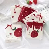 Women's Panties 2024 Underwear Cartoon Cotton Sweet Breathable Lovely Strawberry Briefs Girls Underpants Skin-Friendly Lingerie