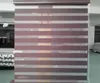 Translucent 100 Polyester Zebra Blinds in Dark Coffee Window Curtains for Living Room 30 colors are Available7702145