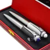 Luxury White Black Leather Barrel Ballpoint Pen Classic Sports Car Head High Quality Writing Smooth