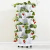 PP Three Dimensional Flower Pot Strawberry Basin Multi Layer Superimiserad Odling Vegetabilisk melonfrukt Plantering Y2007232531