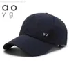 Casquettes de baseball de concepteur de yoga pour hommes et femmes Mode Tissu à séchage rapide Chapeau de soleil Plage Sports de plein air Couleur pure FOTC