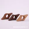 Solid Wood Reading and Page Pressing Finger Ring One Handed Tool Book Wooden Handicraft Buckle Z7Z9