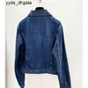 Lvity Lvse Giacche Stilista Donna Design l Home Early New Fashion Casual Jeans Top Bavero Cardigan Cappotto S-l