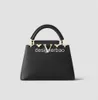 Designerskie torby na ramię luksusowe torebki dla kobiet moda bb duża pojemność krokodyl skóra solidna klasyczna metalowa skóra