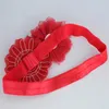 Accessoires pour cheveux, bandeau pour bébé fille, bandeau à fleurs en mousseline de soie avec fil en filet, couvre-chef en dentelle de poire, articles accessoires